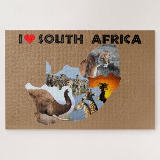 Puzzle I Coeur Afrique du Sud pays sauvage