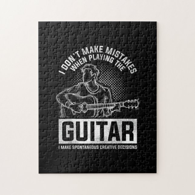 Puzzle I Don't Make Mistakes When Playing (Vertical)