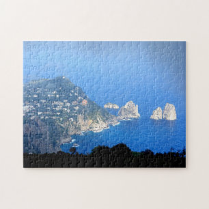Puzzle i Faraglioni rochers île de Capri, Italie du Sud