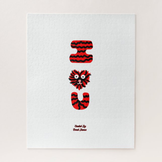 Puzzle I Fuzzy U (40,64 cm x 50,8 cm) (Vertical)