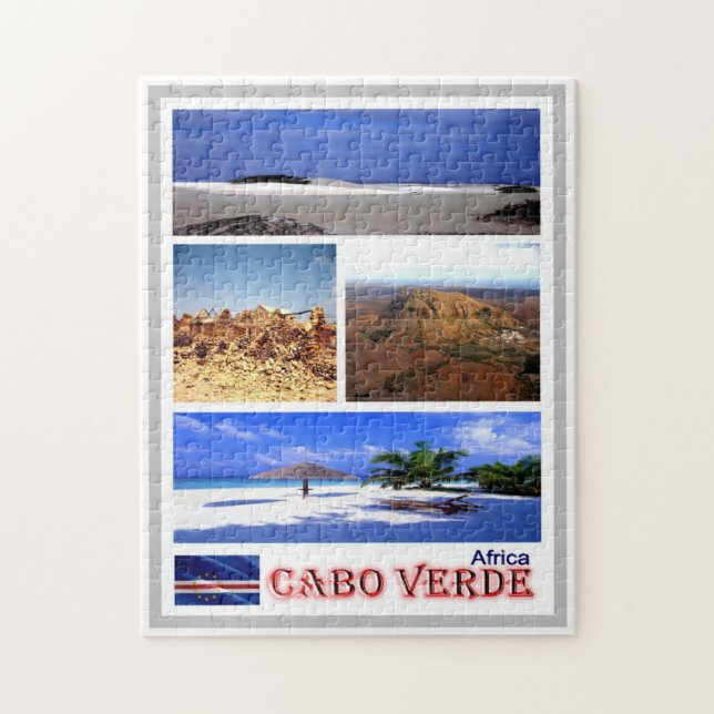 Puzzle I LOVE Cape Verde - (Vertical)