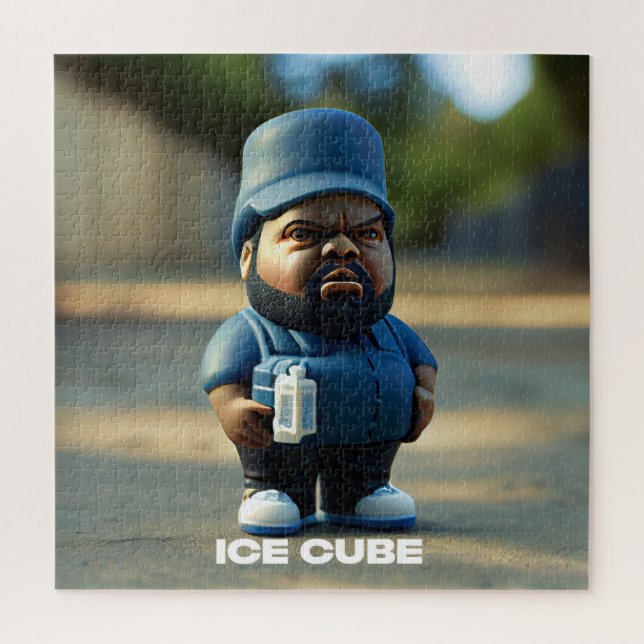 Puzzle ICE CUBE Portrait Amusant Art Photo (Vertical)