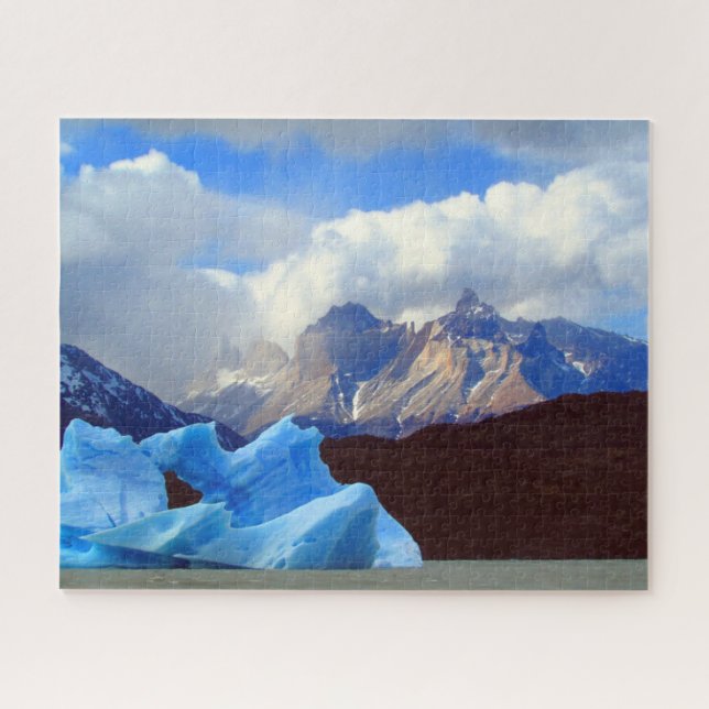 Puzzle iceberg bleu patagonie (Horizontal)