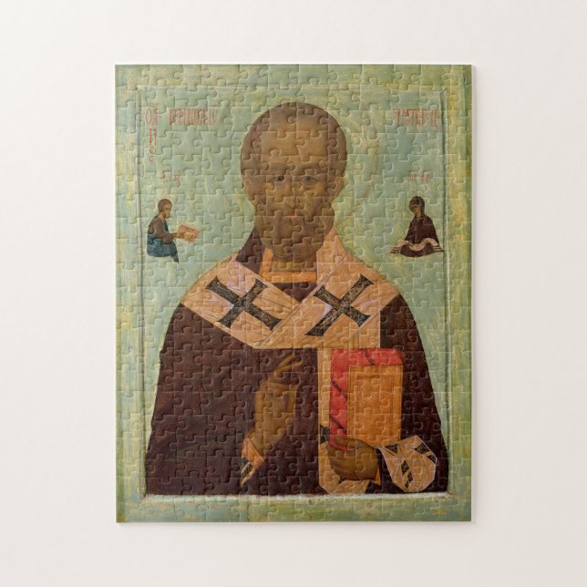 Puzzle Icon of St. Nicholas (Vertical)