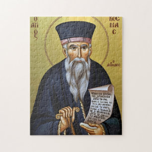 Puzzle Icône chrétienne orthodoxe de St Kosmas d'Étolie