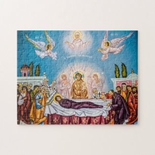 Puzzle Icône de la Dormition des Theotokos (Vierge Marie)