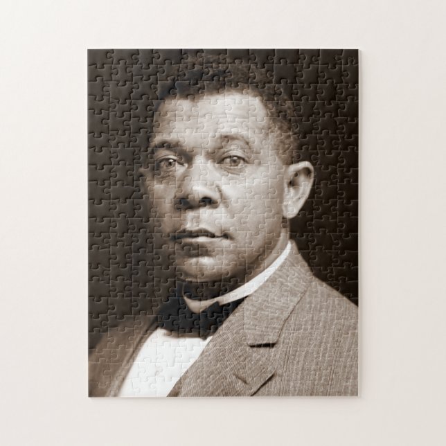 Puzzle Icône de l'histoire noire : Booker T. Washington,  (Vertical)