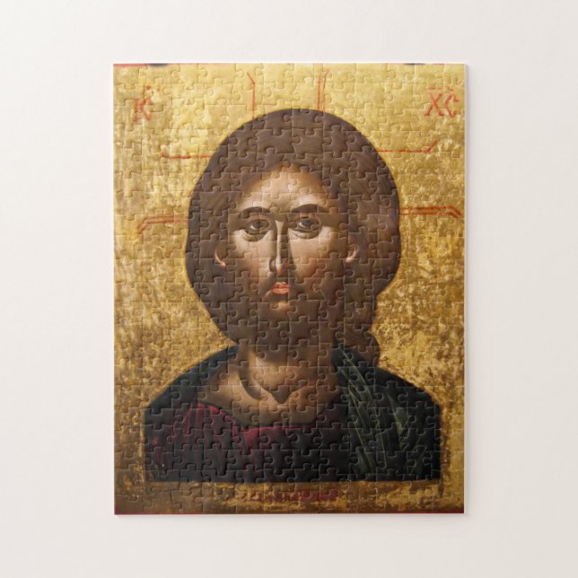 Puzzle Icône Jésus Christ par Emmanuel Lampardos (Vertical)