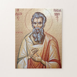 Puzzle Icône orthodoxe chrétienne de St. Pachôme le Grand