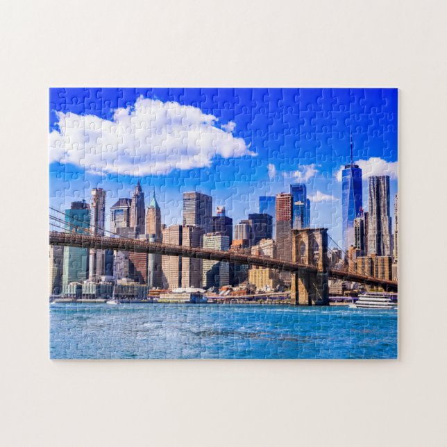 Puzzle Iconic New York City Landmark in Stunning Detail (Horizontal)