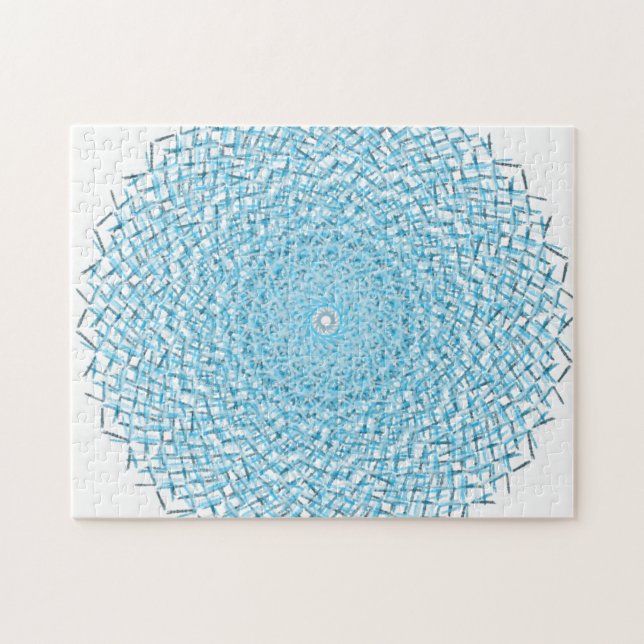 Puzzle Icy Thorns (Abstract Art) (Horizontal)
