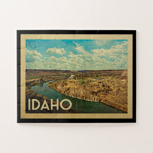 Puzzle Idaho Snake River Canyon Vintage voyage