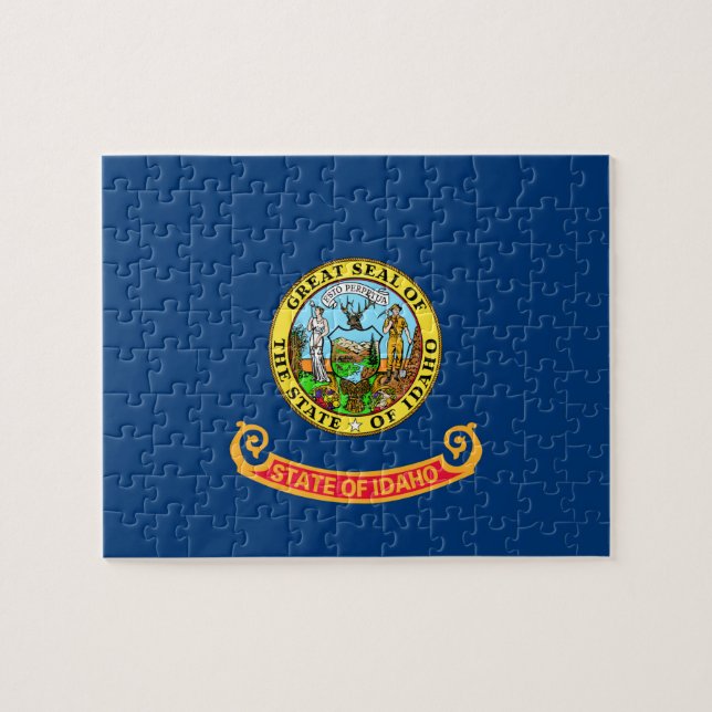 Puzzle Idaho State Flag (Horizontal)