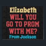 Puzzle Idée de Promposal - demandez au bal d'étudiants<br><div class="desc">Ayez l'amusement créer votre propre puzzle denteux promposal pour votre date potentielle de bal d'étudiants. Le puzzle peut être employé pour demander au bal d'étudiants ou pour demander le mariage.</div>