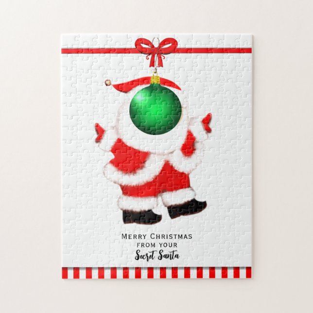 Puzzle Idées secrètes de cadeau de Père Noël (Vertical)