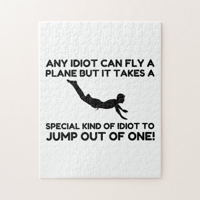 PUZZLE IDIOT SKYDIVING (Vertical)