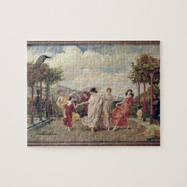 Puzzle Idylle classique (huile sur la toile) (Horizontal)