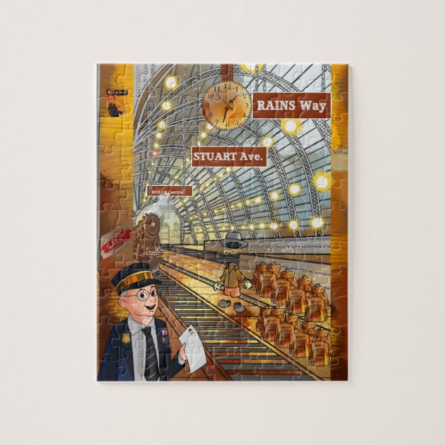 Puzzle Iggy le garçon invisible  (Vertical)
