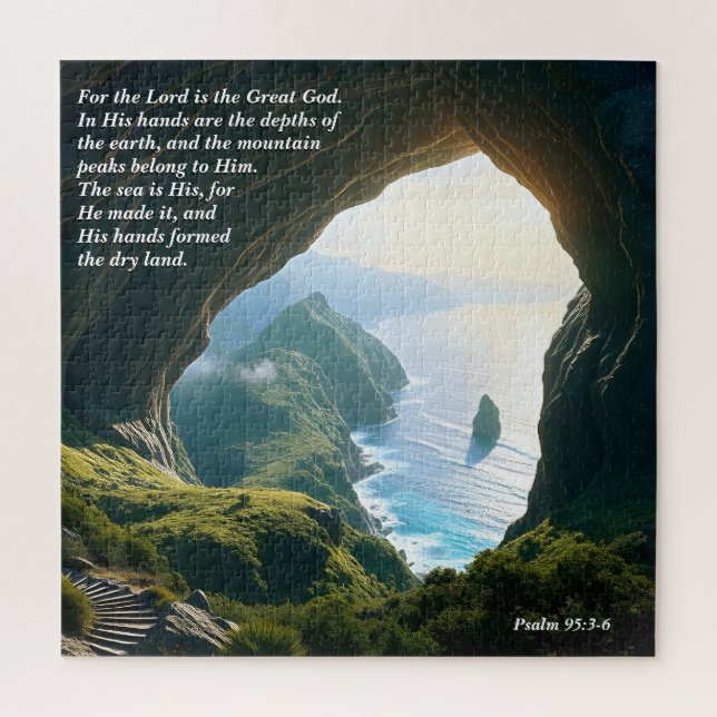 Puzzle Il est le Grand Dieu, Dieu & Création Verse (Vertical)