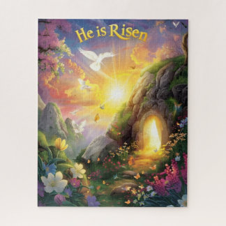 Puzzle Il est ressuscité — Résurrection de Pâques — Luc 2
