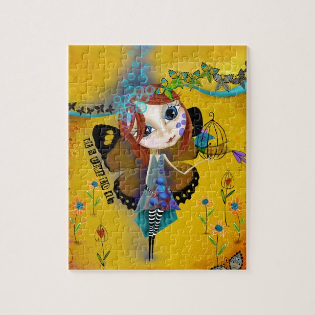 Puzzle Il est temps de voler - a conçu pour inspirer (Vertical)