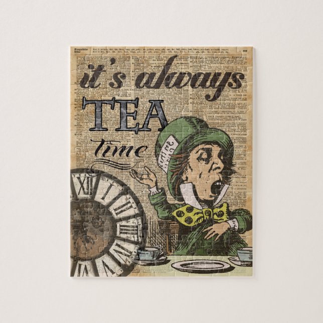 Puzzle "Il est toujours art fol de dictionnaire de (Vertical)