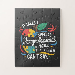 Puzzle Il faut un paraprofessionnel pour entendre ce qu'u