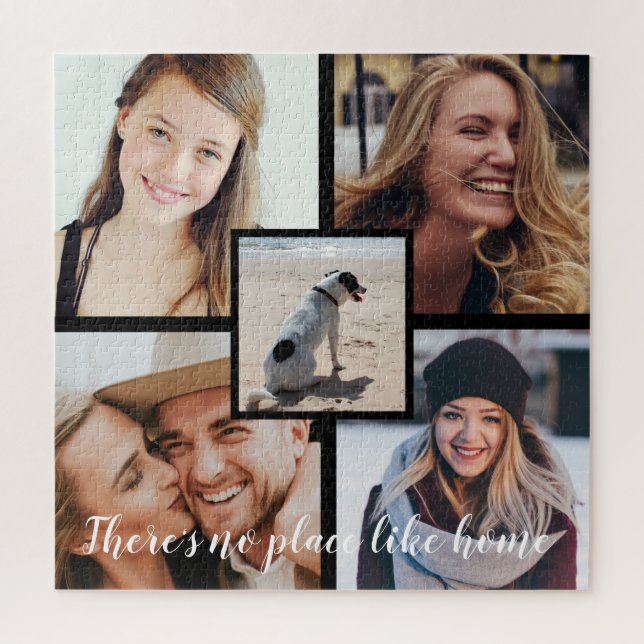 Puzzle Il n'y a pas d'endroit comme chez soi Collage phot (Vertical)