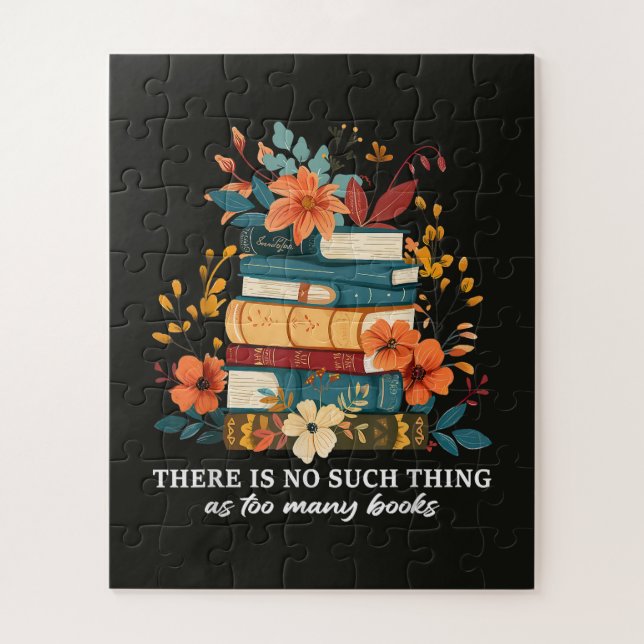 Puzzle Il n'y a pas trop de livres (Vertical)
