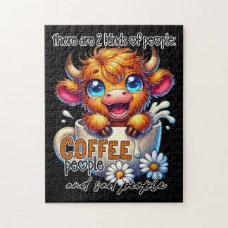 Puzzle Il y a 2 sortes de personnes les amateurs de café 