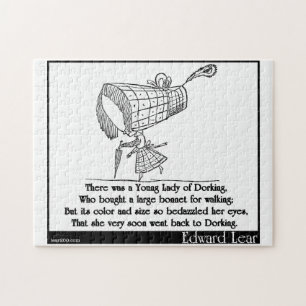 Puzzle Il y avait jeune Madame de Dorking