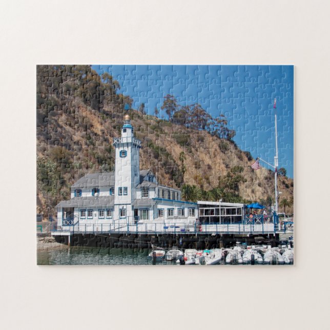 Puzzle Île de Catalina  Californie. (Horizontal)