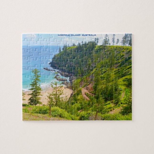 Puzzle Île de Norfolk  Australie (Horizontal)