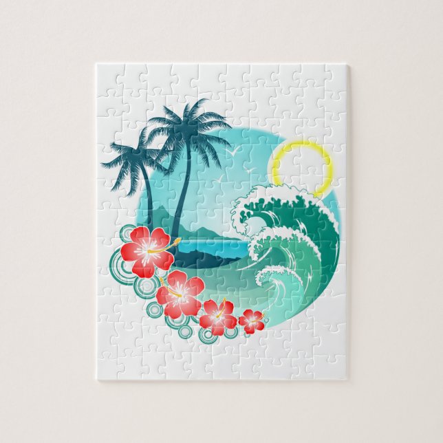 Puzzle Île Hawaï 2 (Vertical)