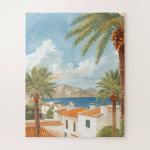 Puzzle Îles Baléares Voyage Vintage Français