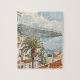 Puzzle Îles Baléares Voyage Vintage Français