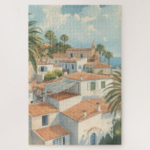 Puzzle Îles Baléares Voyage Vintage Français