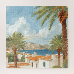 Puzzle Îles Baléares Voyage Vintage Français