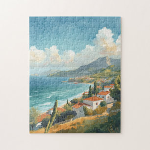 Puzzle Îles Baléares Voyage Vintage Français
