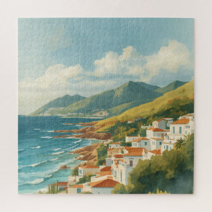 Puzzle Îles Baléares Voyage Vintage Riviera française