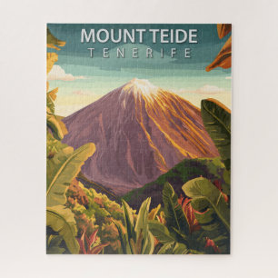 Puzzle Îles Canaries du Mont vintage Teide Tenerife
