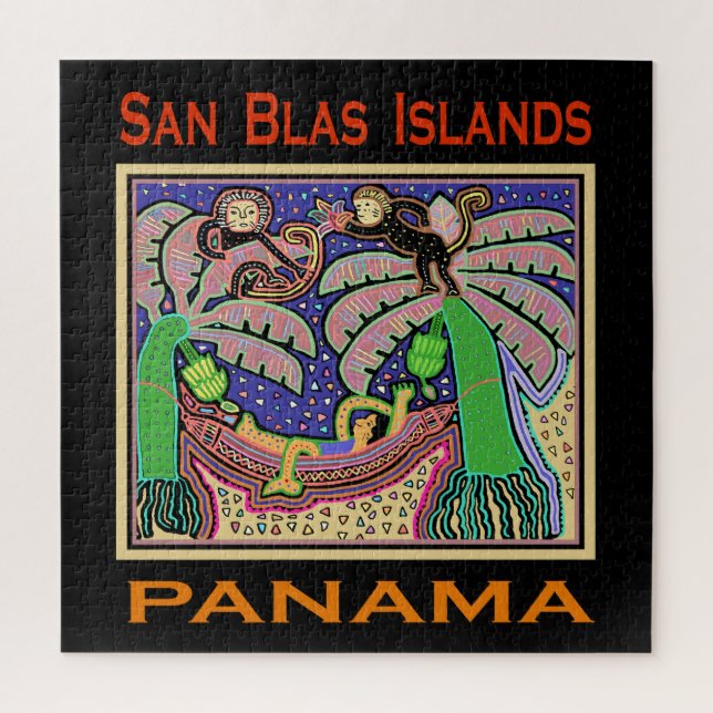 Puzzle Îles San Blas - Panama (Vertical)