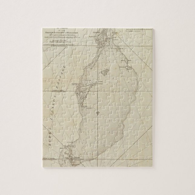 Puzzle Îles Turks (Vertical)