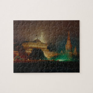 Puzzle Illumination de Kremlin, 1883 (huile sur la toile)