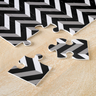 Puzzle Illusion d'optique géométrique Chevrons