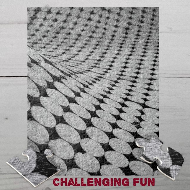Puzzle Illusion optique monochromatique difficile (Créateur téléchargé)
