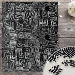 Puzzle Illusion spiral de Black and White<br><div class="desc">Black and White jigsaw puzzle. The puzzle has a solid black background with a white geometric spiral,  optical design. Unusual and difficulté - perfect if you're looking for one of the harmpijigsaw puzzle design styles.</div>