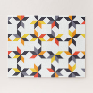 Puzzle Illustration cool urbaine, ludique, colorée, tenda