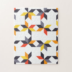 Puzzle Illustration cool urbaine, ludique, colorée, tenda