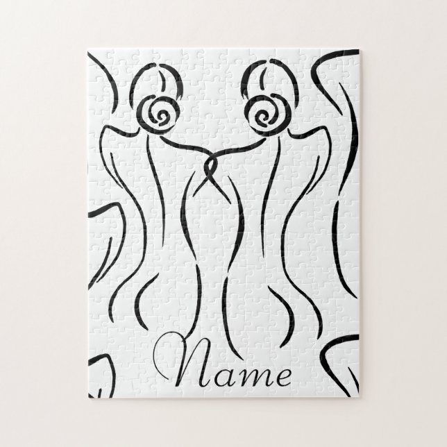 Puzzle Illustration d'art féminin Thunder_Cove (Vertical)